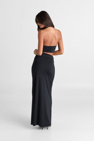 Vestido Oralia Chic – Negro Elegante