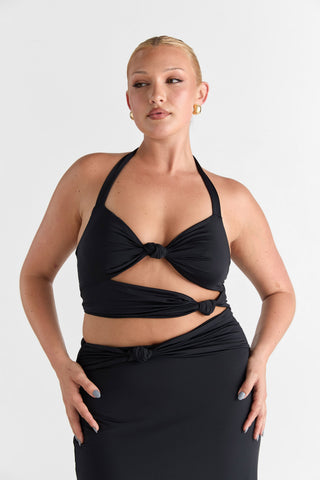 Vestido Oralia Chic – Negro Elegante