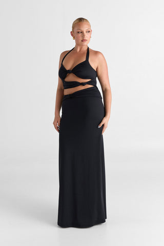 Vestido Oralia Chic – Negro Elegante