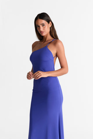 Vestido Lyra Chic – Azul Cobalt