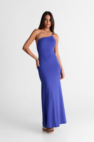 Vestido Lyra Chic – Azul Cobalt