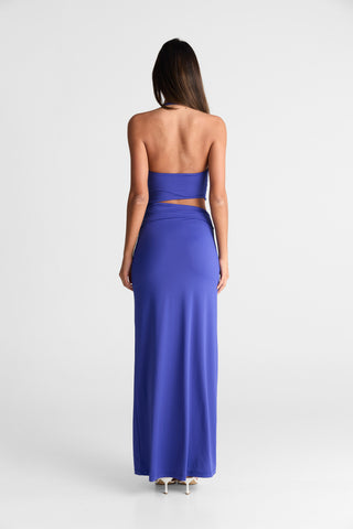 Vestido Oralia Chic – Azul Cobalt