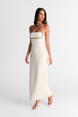 Vestido Rosalie Maxi – Almond Chic