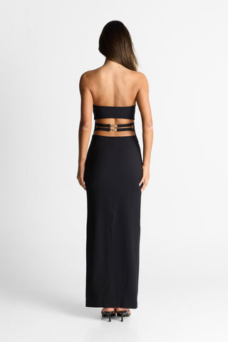 Vestido Zhara Maxi – Negro Elegante