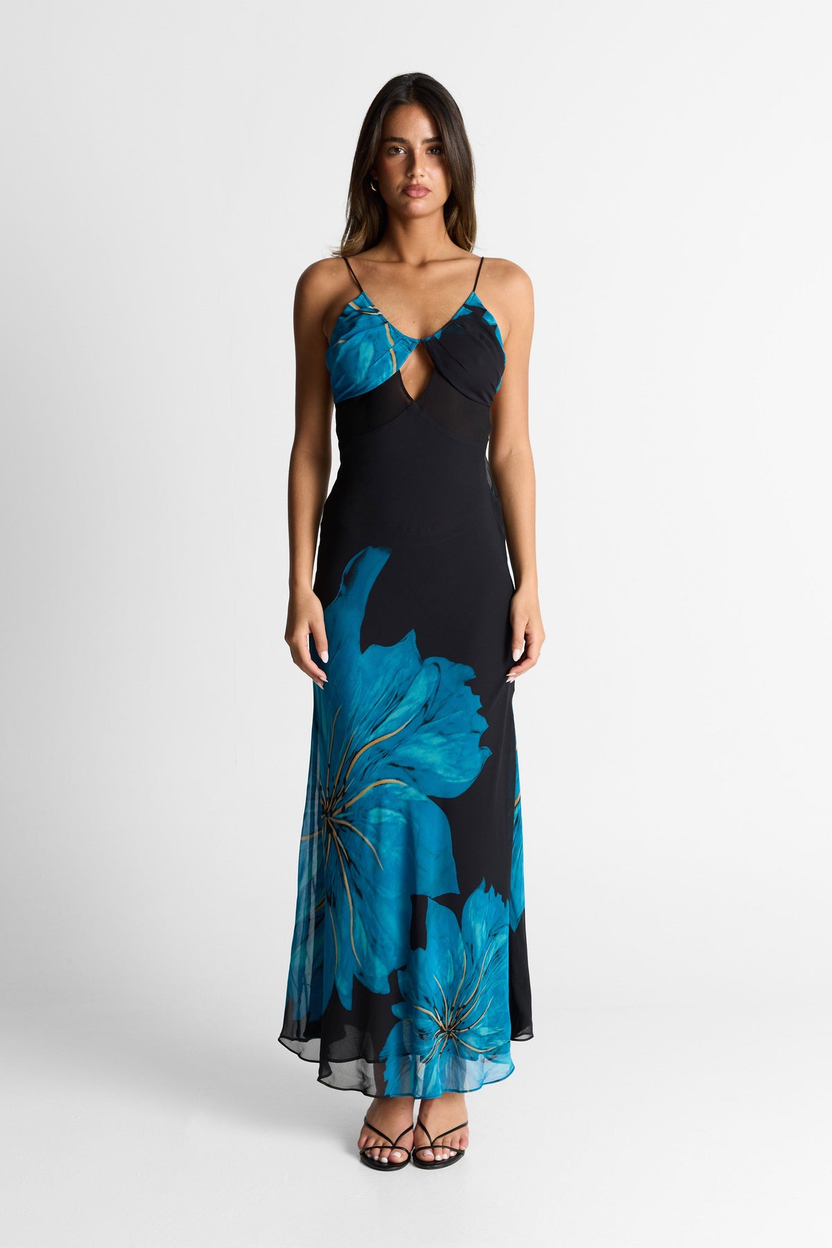 Vestido Raya Maxi – Estilo Elegante