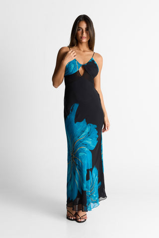 Vestido Raya Maxi – Estilo Elegante