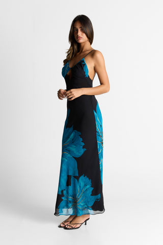 Vestido Raya Maxi – Estilo Elegante