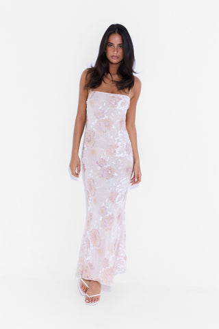 Vestido Orión Maxi – Elegancia Celestial