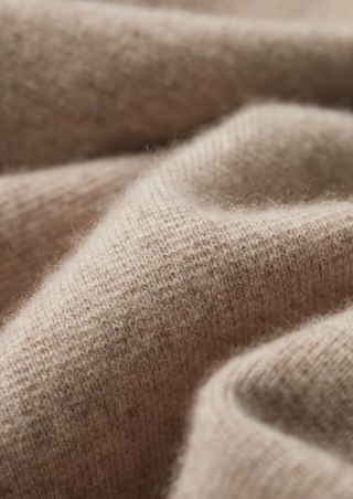 EXTRA-FINE MERINO WOOL ZIP POLO CARDIGAN