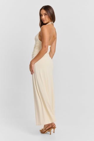 Vestido Ivy Maxi – Off White Natural