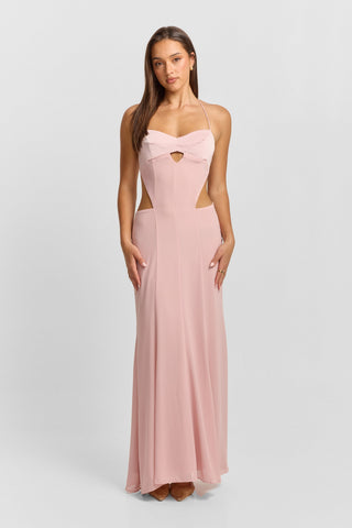 Vestido Scarlett Maxi – Rosa Romántico
