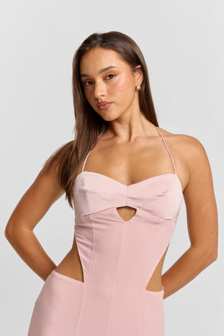 Vestido Scarlett Maxi – Rosa Romántico