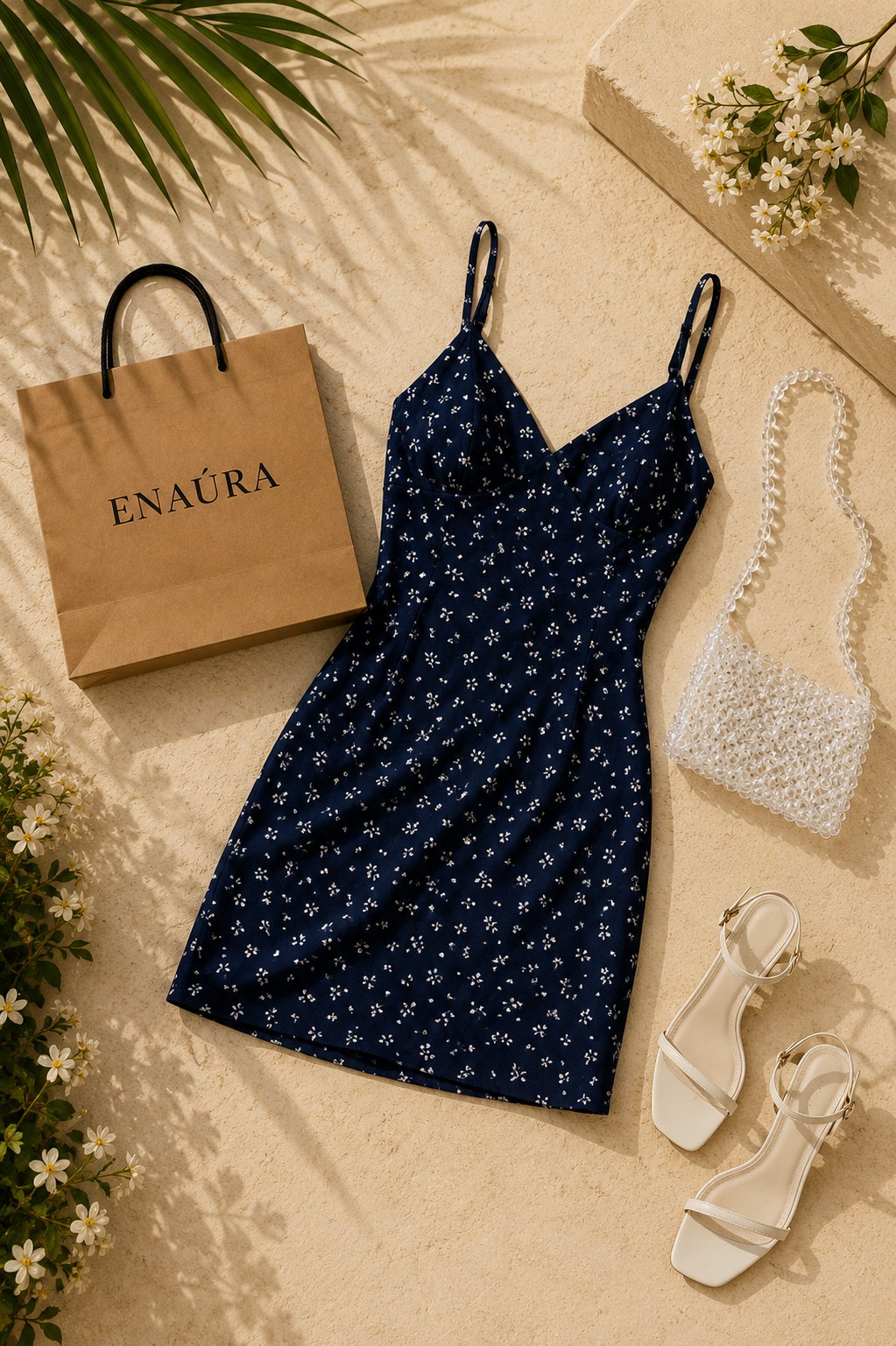 Falda Seoul Bloom – Halter Fit