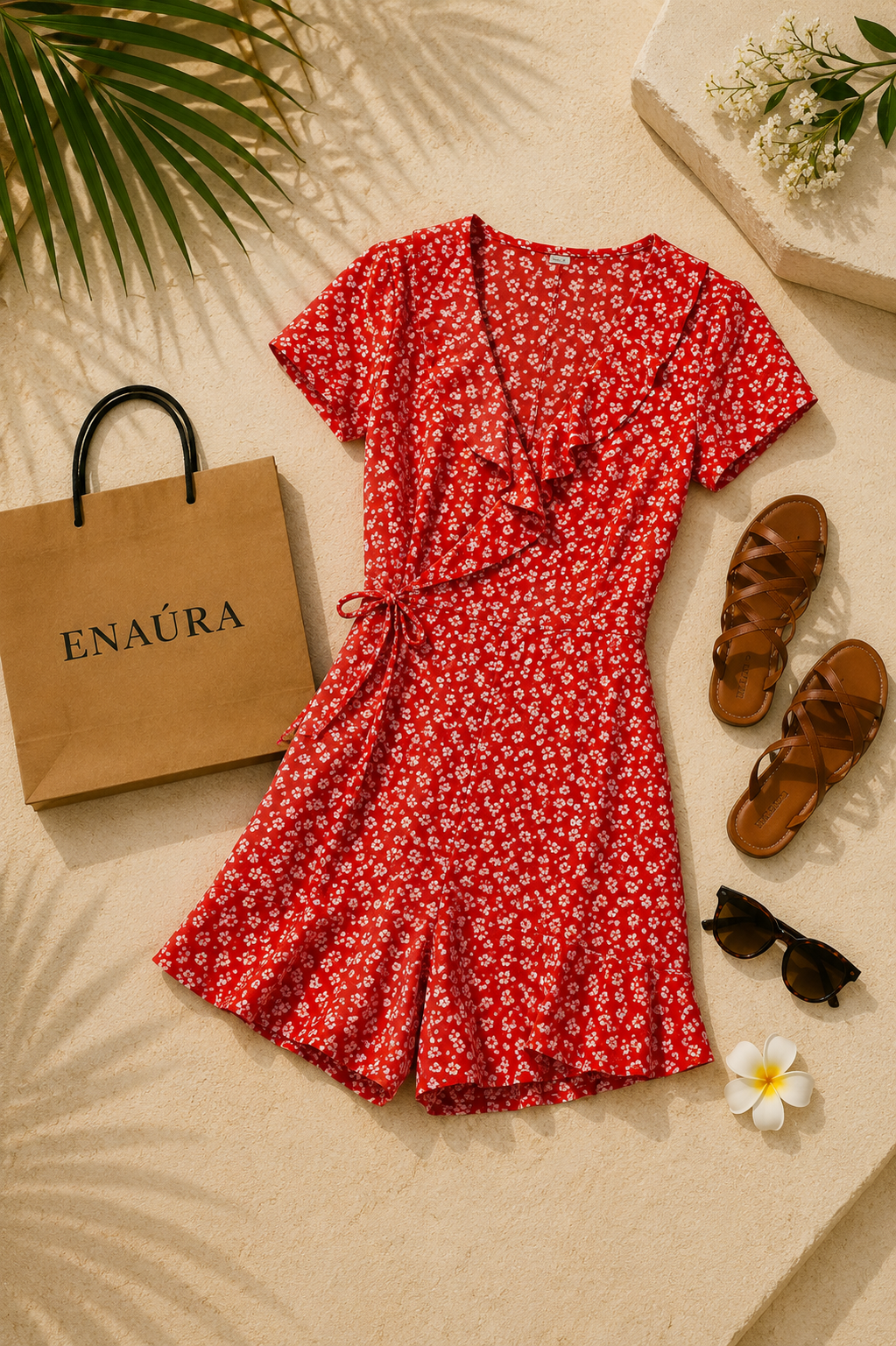 Vestido Alba Rust – Casual Outfit