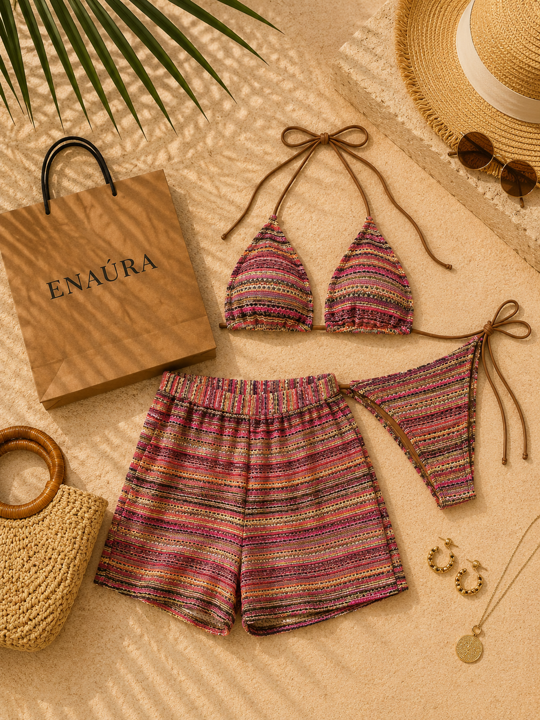Bikini Riviera Bow – 3 Piece Set