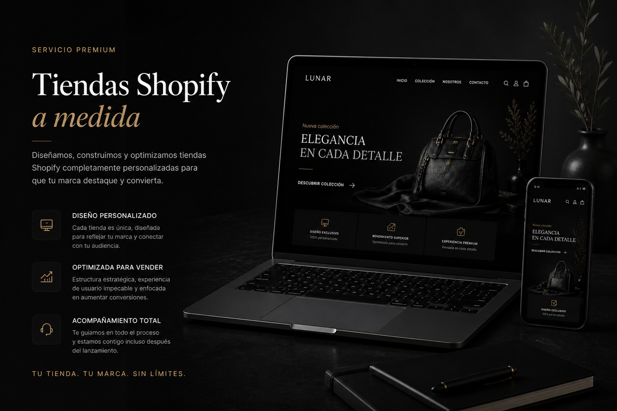 Tu tienda online, lista para vender en 48 horas.