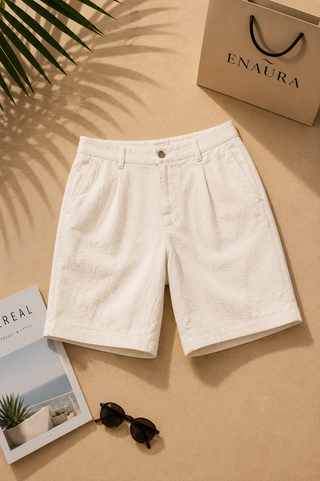 Short Linen Coastal – Estilo Verano