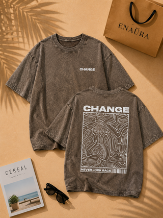 Camiseta Vintage Wash – Estilo Street