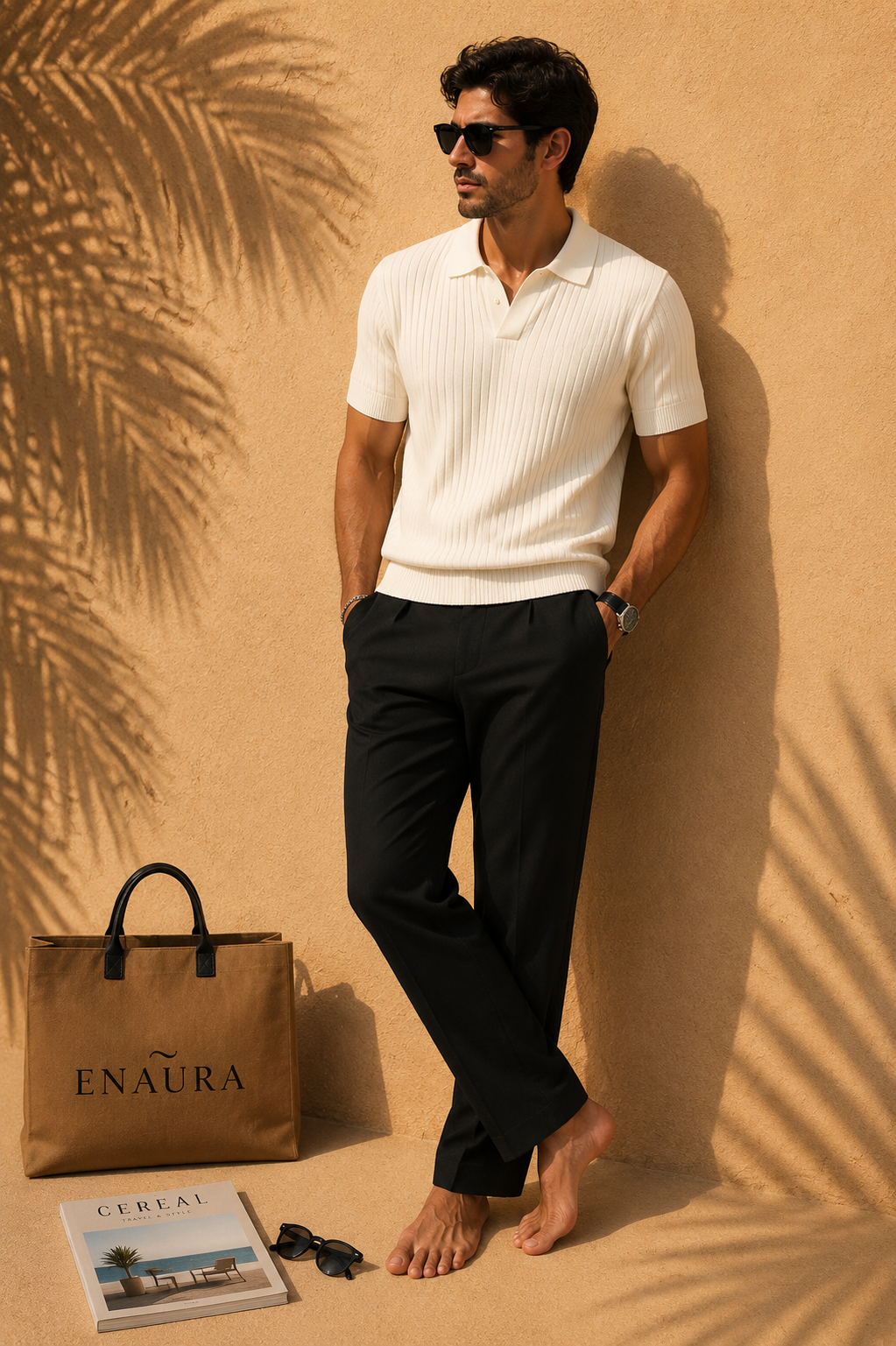 Camiseta Polo Slim Core – Fit Ajustado