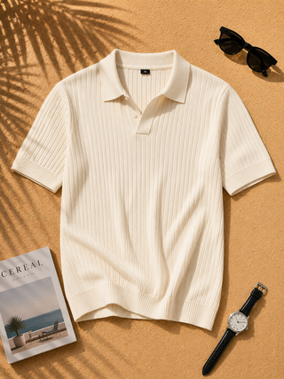 Camiseta Polo Slim Core – Fit Ajustado