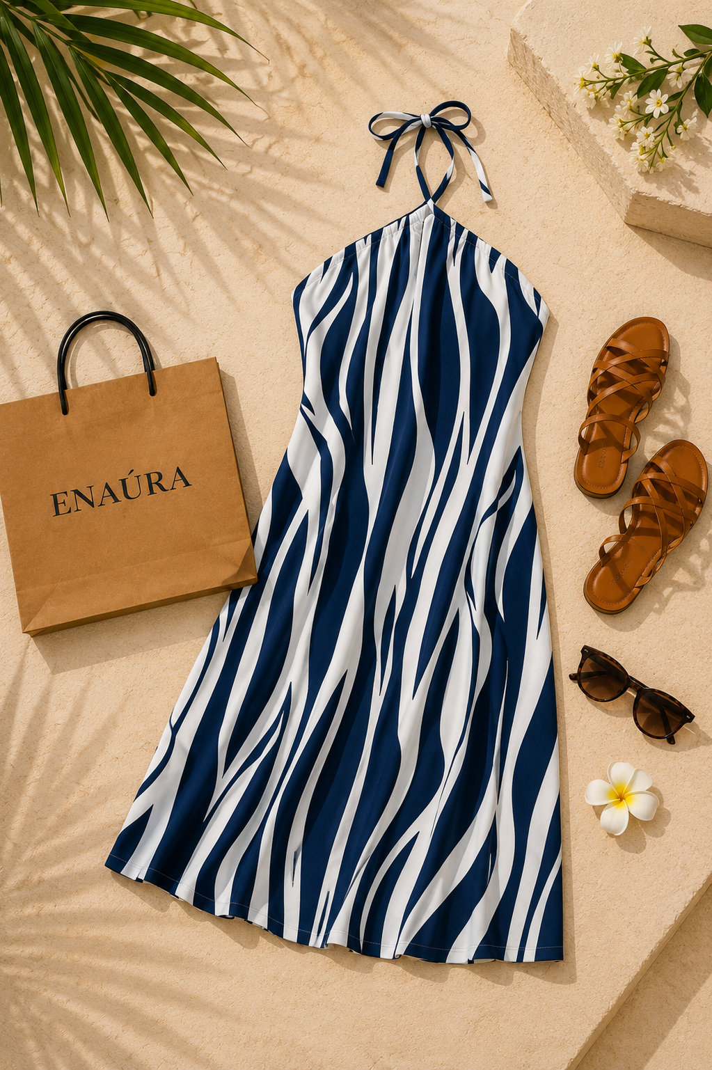 Vestido Bali Boheme – Halter Fit