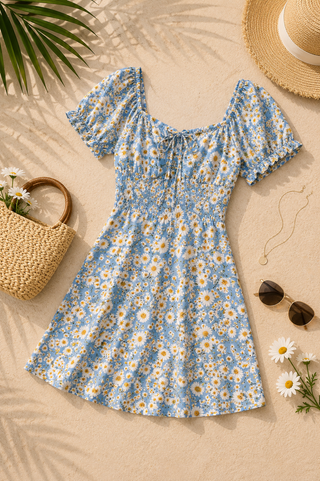 Vestido Amelie Chiffon – Mini Fit