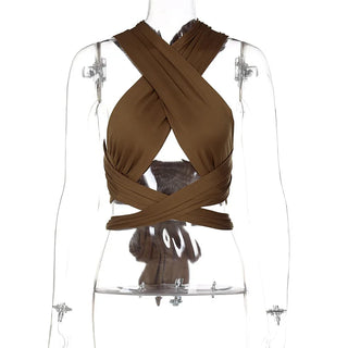 Top Bandage Chic – Estilo Halter