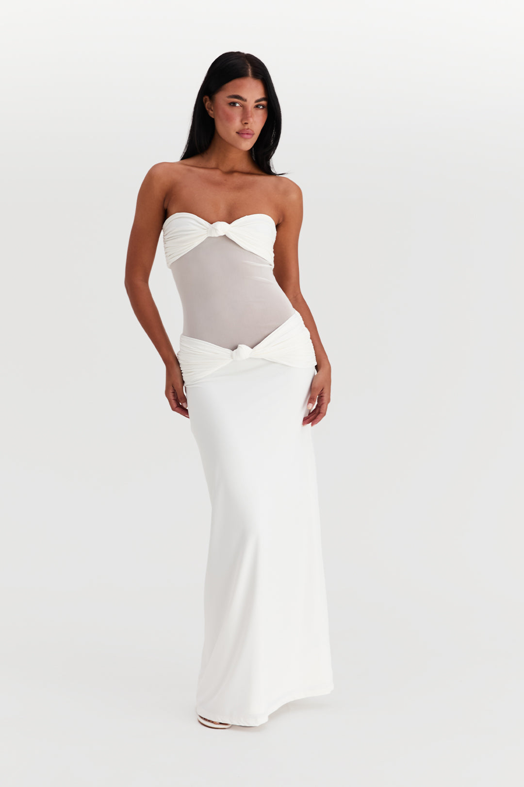 Vestido Amara Maxi – Blanco Luminoso