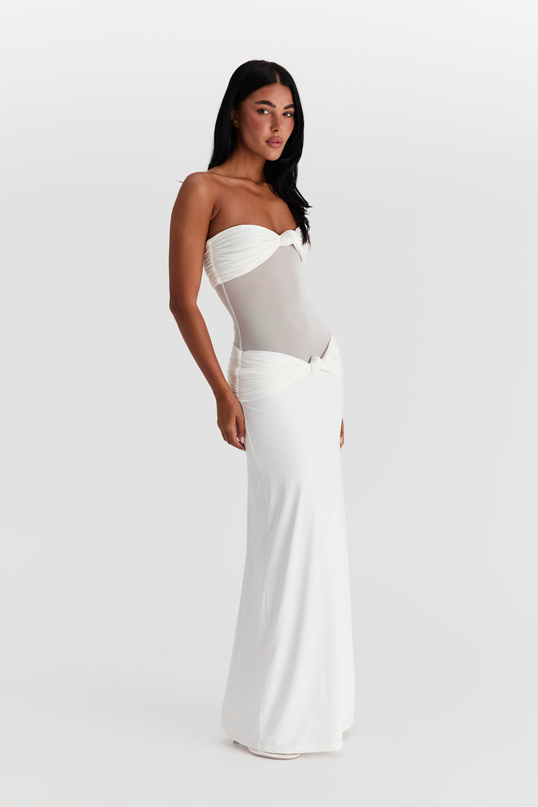 Vestido Amara Maxi – Blanco Luminoso