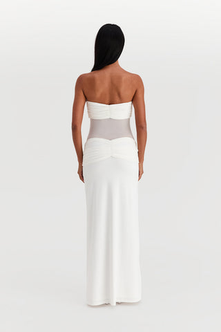 Vestido Amara Maxi – Blanco Luminoso