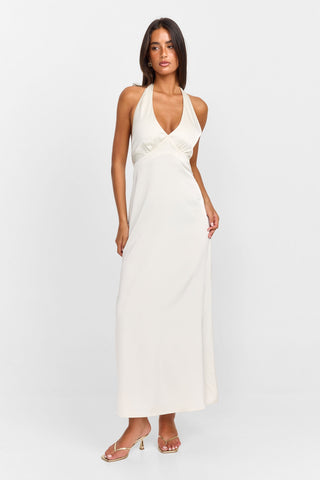 Vestido Bellatrix Maxi – Blanco Luminoso
