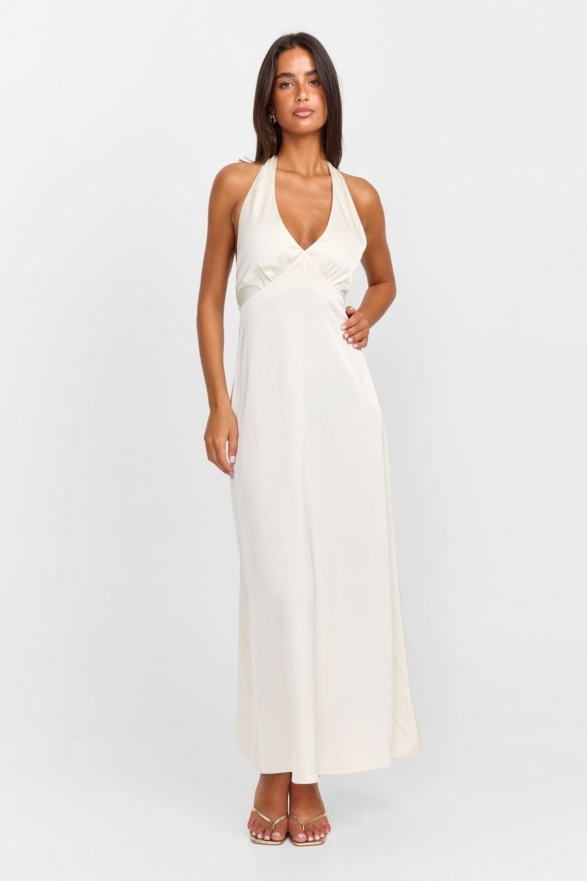 Vestido Bellatrix Maxi – Blanco Luminoso