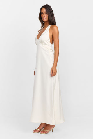 Vestido Bellatrix Maxi – Blanco Luminoso