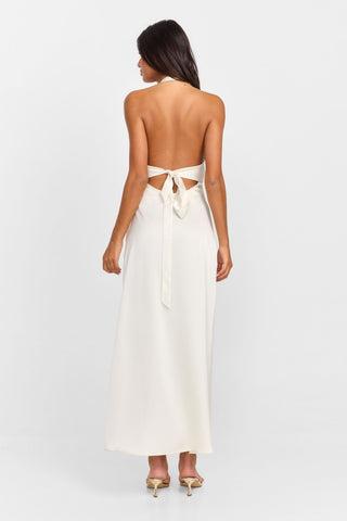 Vestido Bellatrix Maxi – Blanco Luminoso