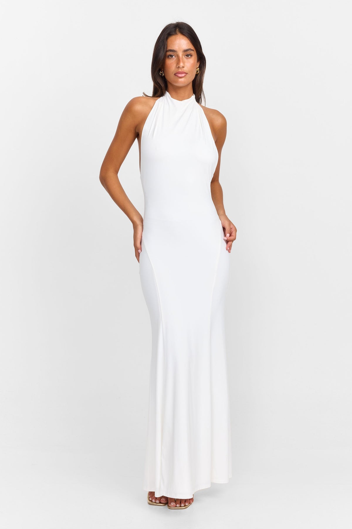 Vestido Luna Maxi – Blanco Etéreo
