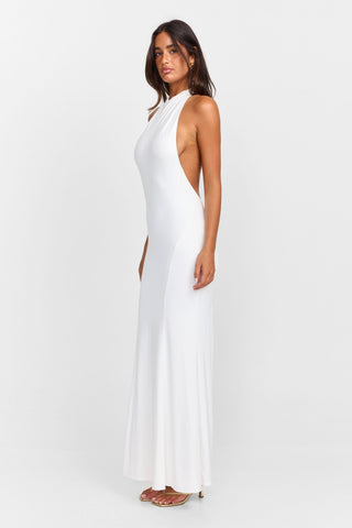 Vestido Luna Maxi – Blanco Etéreo