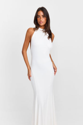 Vestido Luna Maxi – Blanco Etéreo