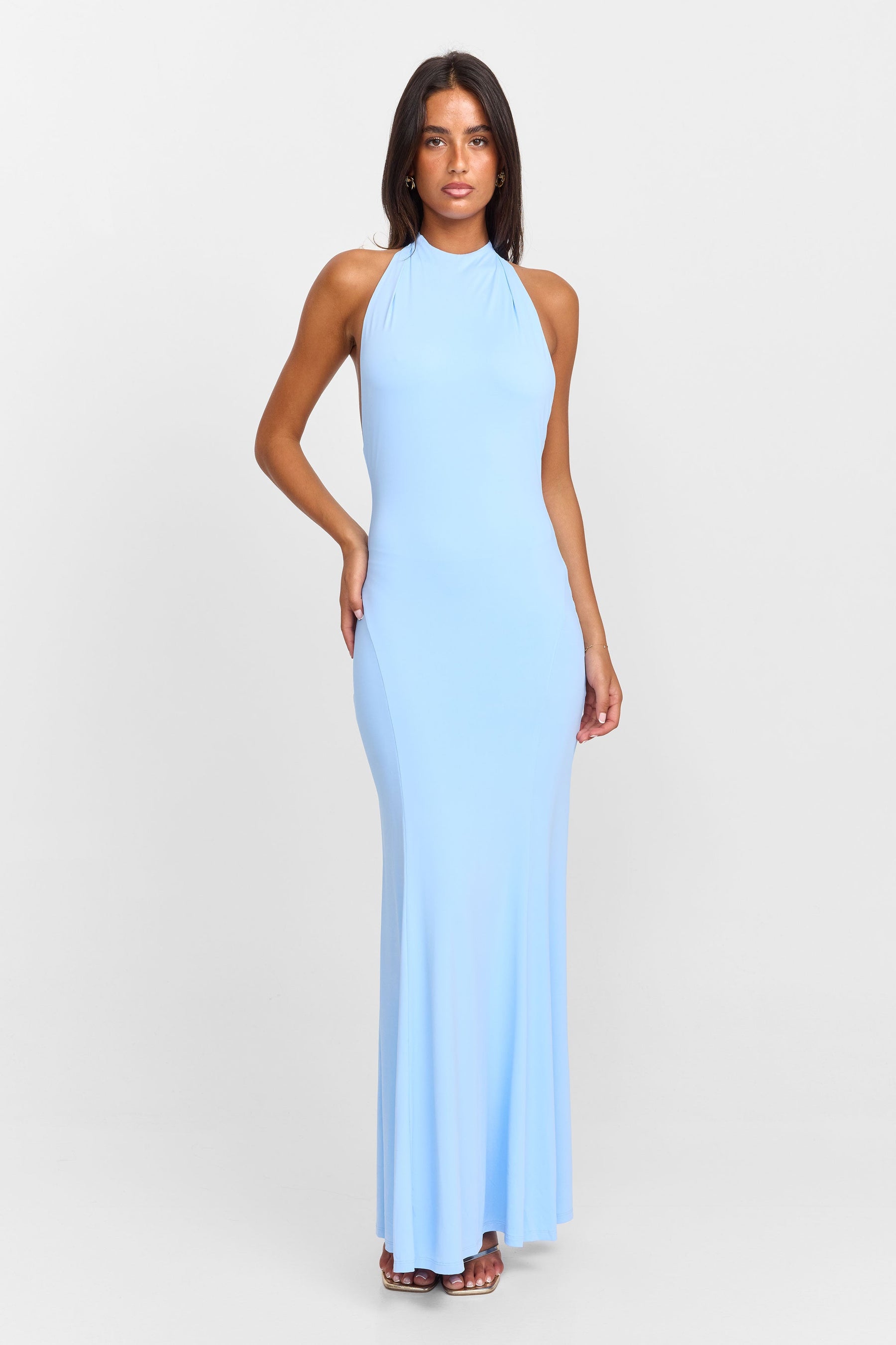 Vestido Luna Maxi – Azul Sereno
