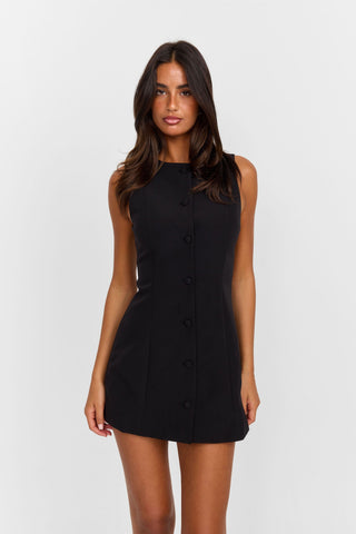 Vestido Melody Mini – Negro Chic