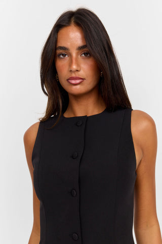 Vestido Melody Mini – Negro Chic
