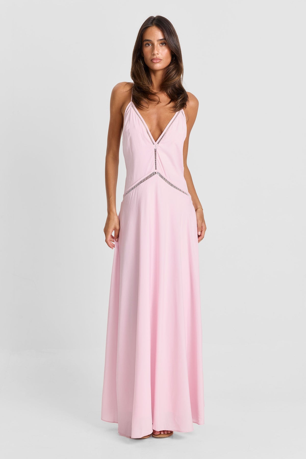 Vestido Posey Maxi – Rosa Delicado