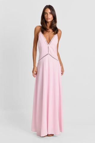 Vestido Posey Maxi – Rosa Delicado
