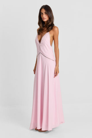Vestido Posey Maxi – Rosa Delicado