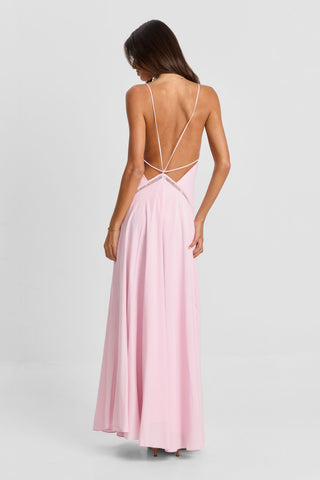 Vestido Posey Maxi – Rosa Delicado