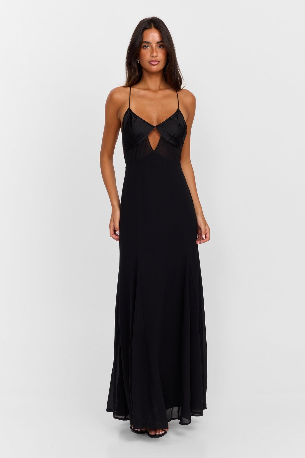 Vestido Electra Maxi – Negro Impacto