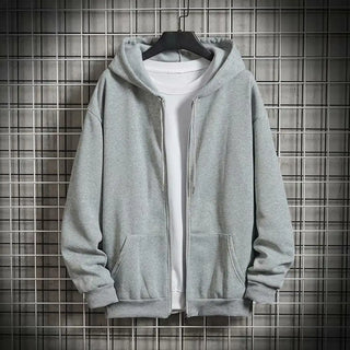Abrigo Shadow Zip – Hoodie Coat