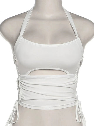 Top Y2K Cut-Out – Halter Sexy