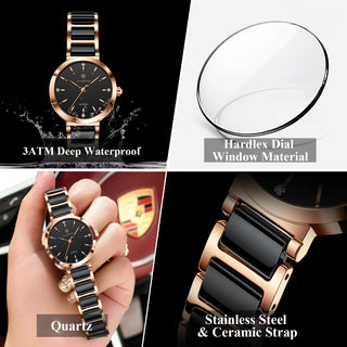 Reloj Crystal Diamond – Estilo Lujo