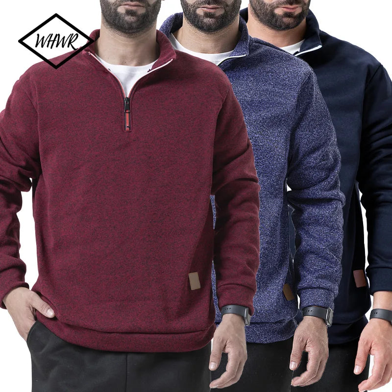 Sudadera Arctic Zip – Cuello Alto