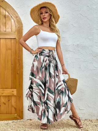 Falda Boho Floral – Estilo Verano
